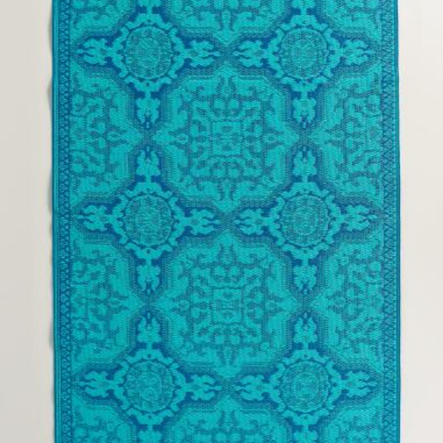 Mykonos Blue Sufi Tiles Rio Indoor-Outdoor Mat