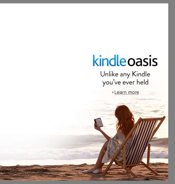 Kindle Oasis E-reader with Leather Charging Cover - Black, 6" High-Resolution Display (300 ppi), Wi-Fi - Includes Special Offers