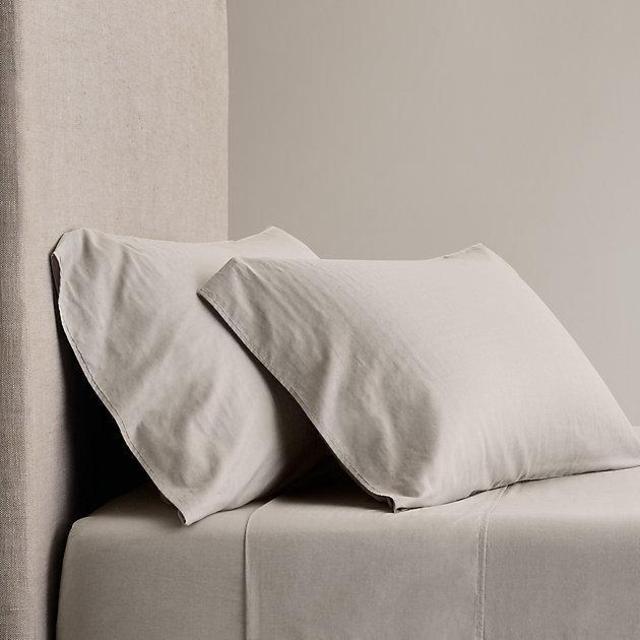 Ultra-Fine Lightweight Cotton Sheet Set (Size: King, Color: Bone)