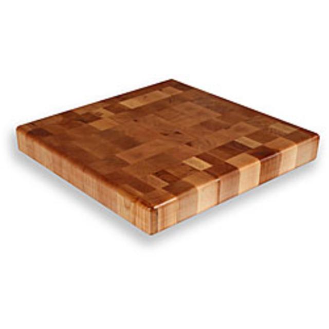 Maple End Grain 15-inch Square Chopping Block