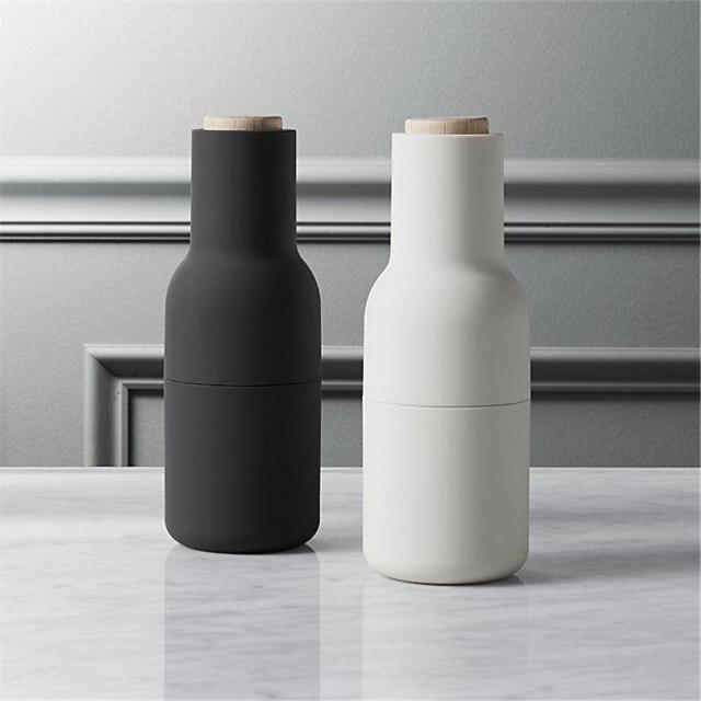2-PIECE NEUTRAL SALT AND PEPPER GRINDER SET