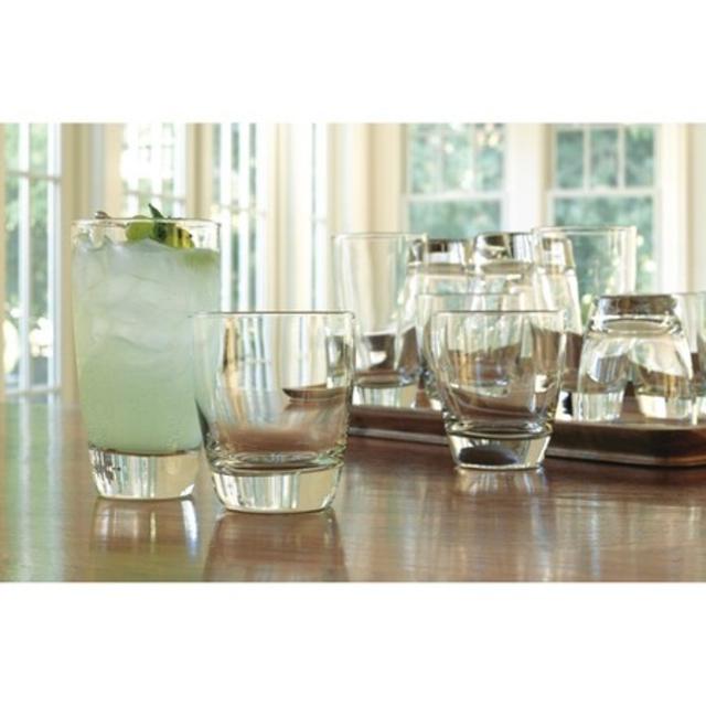Product description page - Sherbrook Classic Glass Drinkware Set of 12 - Clear (13 oz - 16 oz) - Threshold™
