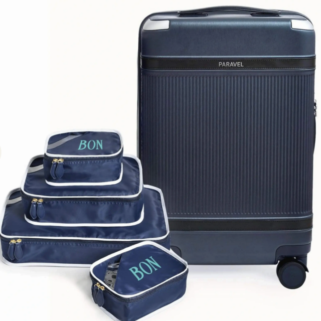 Sustainable Luggage Set Plus - Scuba Navy