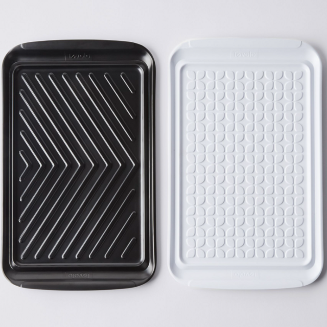 Prep & Serve Grill Trays, Set of 2