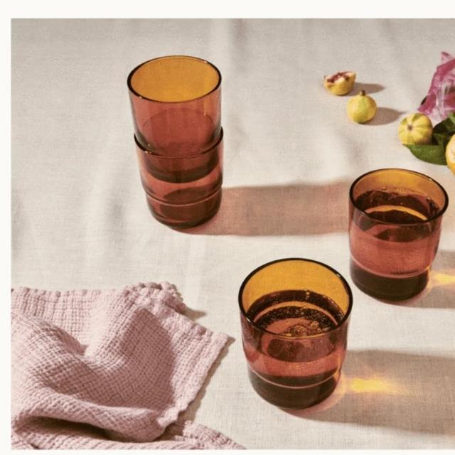 Drinking Glasses - 8, Sunset