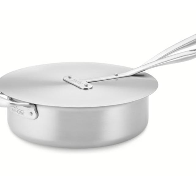 All-Clad TK™ Copper Core Sautéuse with Universal Lid, 5 Qt.