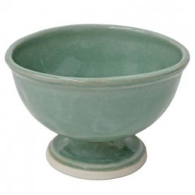 Casafina Corsica Aqua Marine Pedestal Bowl