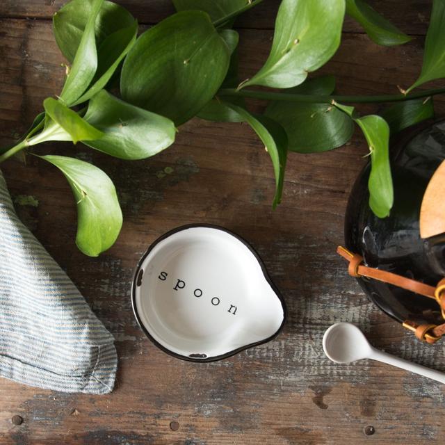 Stoneware Spoon Rest