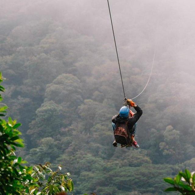 Zipline Adventure on Honeymoon