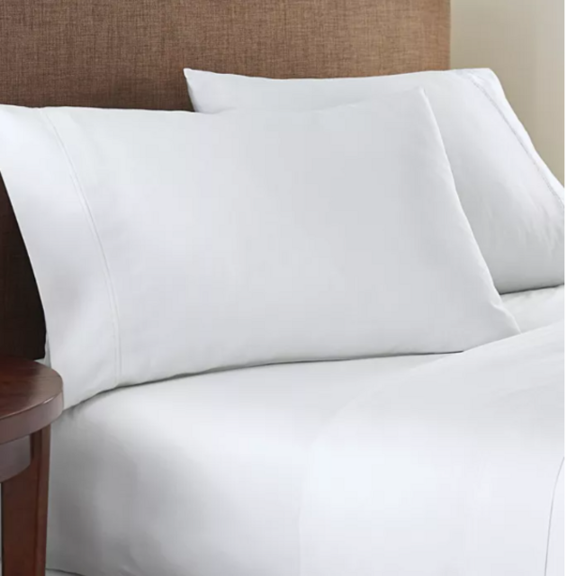 Studio 3B™ Solid 825-Thread-Count Queen Sheet Set in White