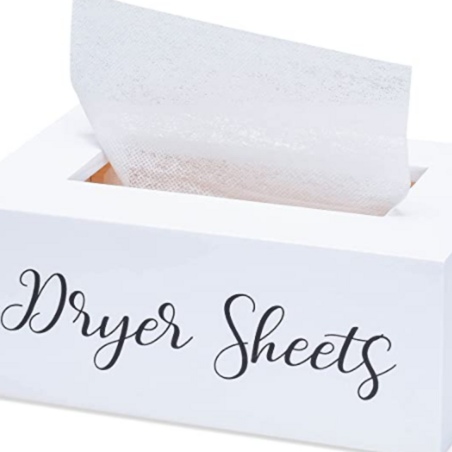 Farmhouse Dryer Sheet Dispenser for Laundry Room