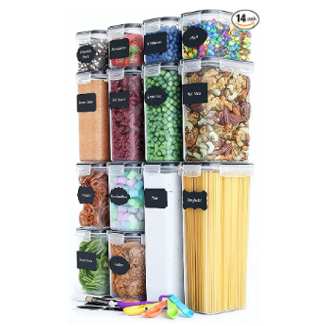 28 Piece Food Storage Containers