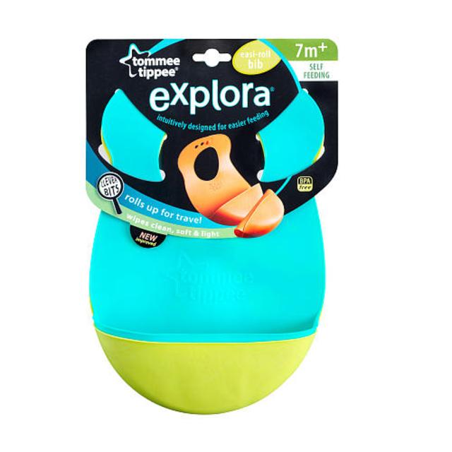 Tommee Tippee Boys Explora Roll & Go Bib
