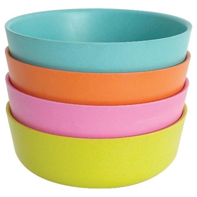 Biobu by Ekobo Bambino 6in Bowls - Set of 4