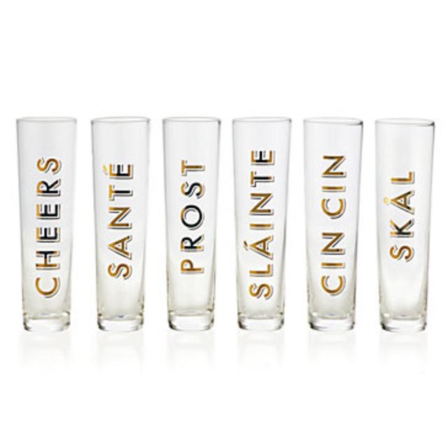 Cheers Champagne Flutes