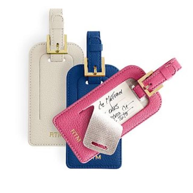 Leather Luggage Tag