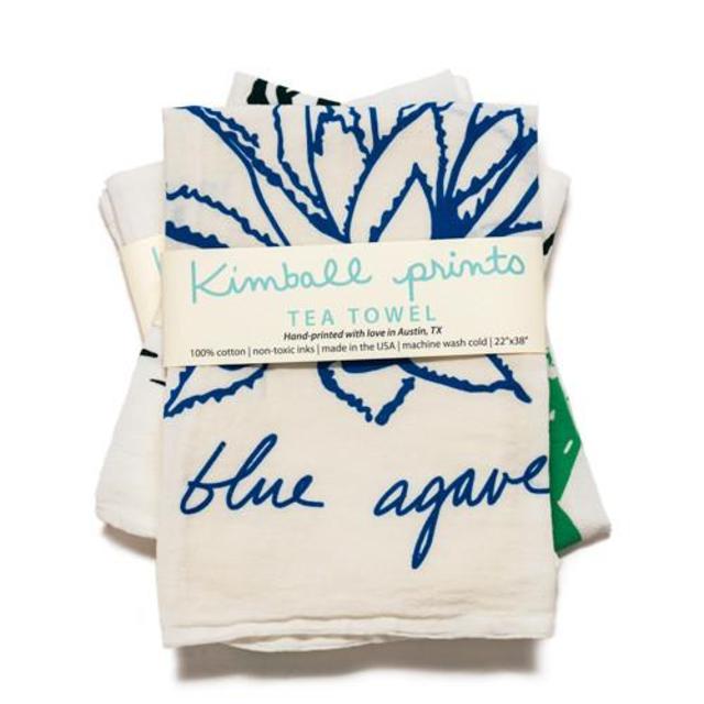Texas Tea Towels by Kimball Prints