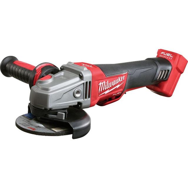 M18 FUEL 18-Volt Lithium-Ion Cordless Brushless 4 1/2 in-5 in. Braking Grinder (Tool-Only)