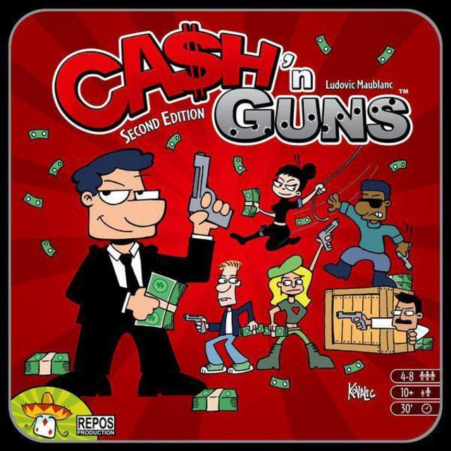 Cash ‘n Guns (2nd Edition) Board Game | Gamagora Geekhouse