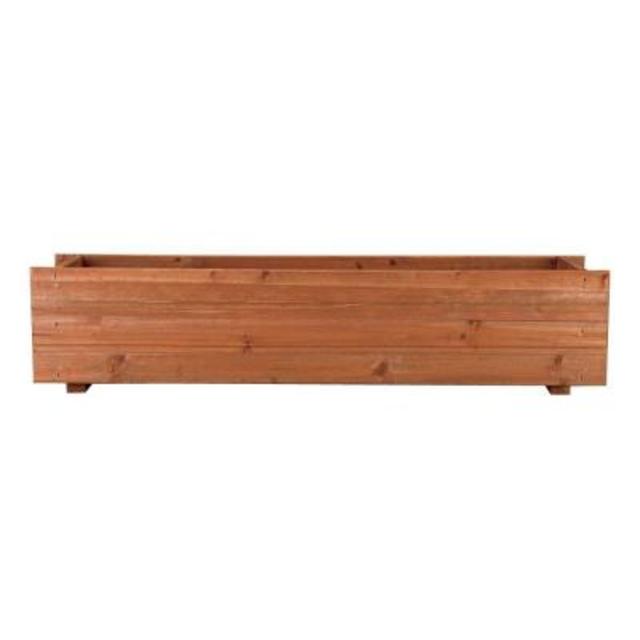 36 in. x 7 in. Wood Window Box