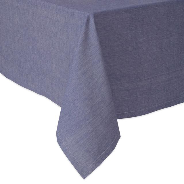 Chambray 70-Inch x 90-Inch Oblong Tablecloth in Navy