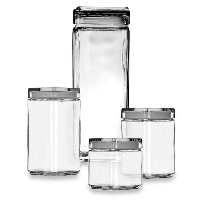 Anchor Hocking® Stackable Square Canisters
