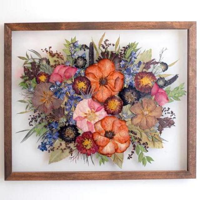 Pressed Floral Gift Card - Bouquet Preservation