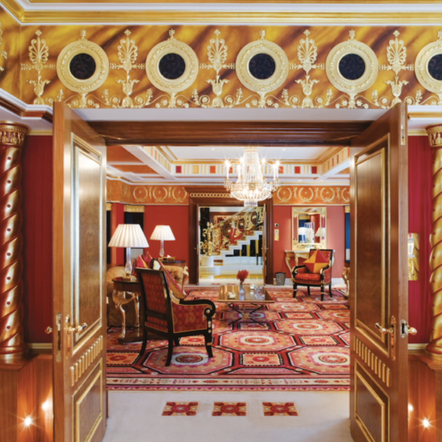 Afternoon Tea in the Burj al-Arab