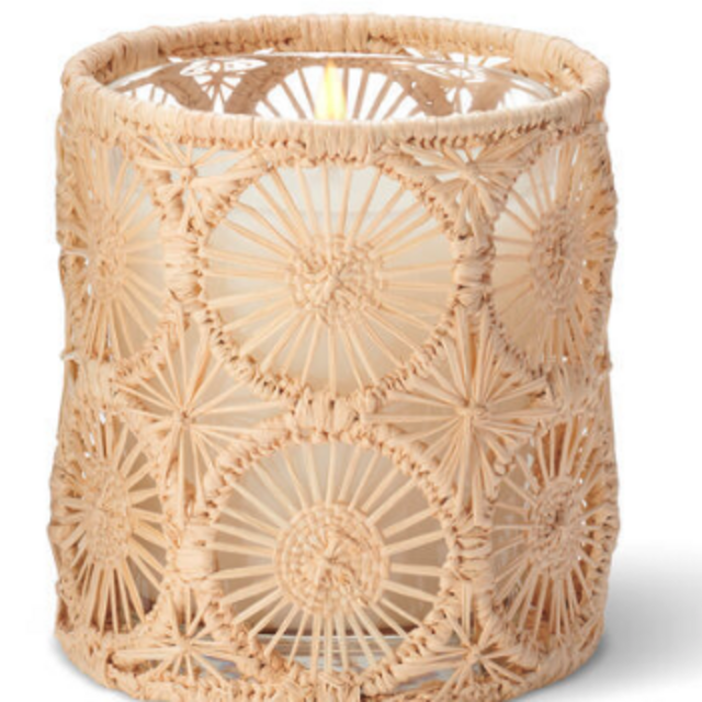 Raffia Candle Sleeve, Small