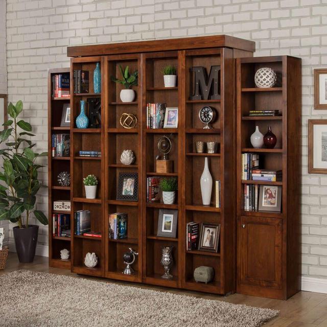 Murphy Bed and Bookshelf