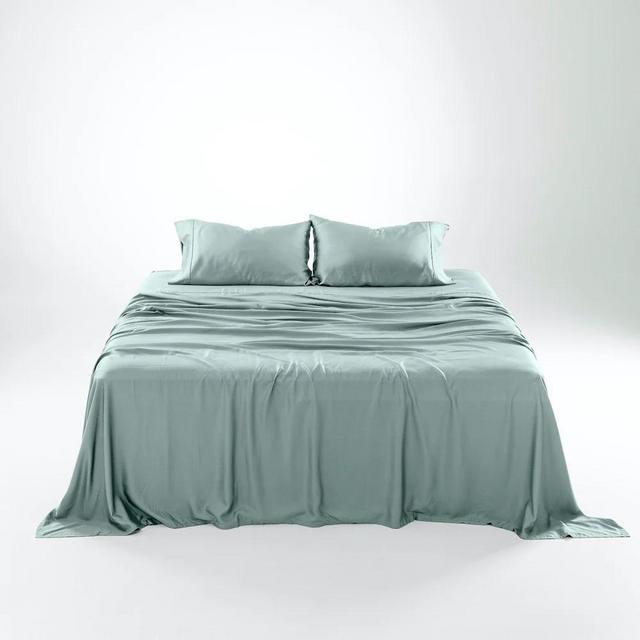 Eucalyptus - TENCEL™ fiber Sheet Set (color: eucalyptus)