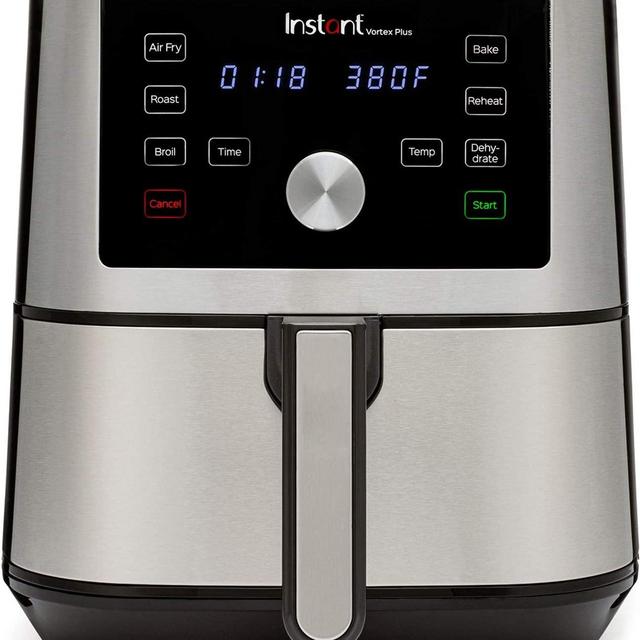 Instant Pot Vortex Plus 6-in-1 Air Fryer, 6 Quart, 6 One-Touch Programs, Air Fry, Roast, Broil, Bake, Reheat, and Dehydrate