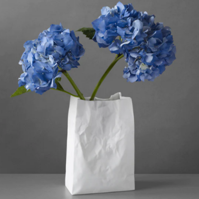 Makoto Komatsu Crinkle Bag Vase