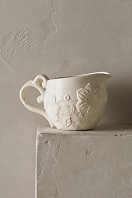 Petal Vines Creamer Ivory