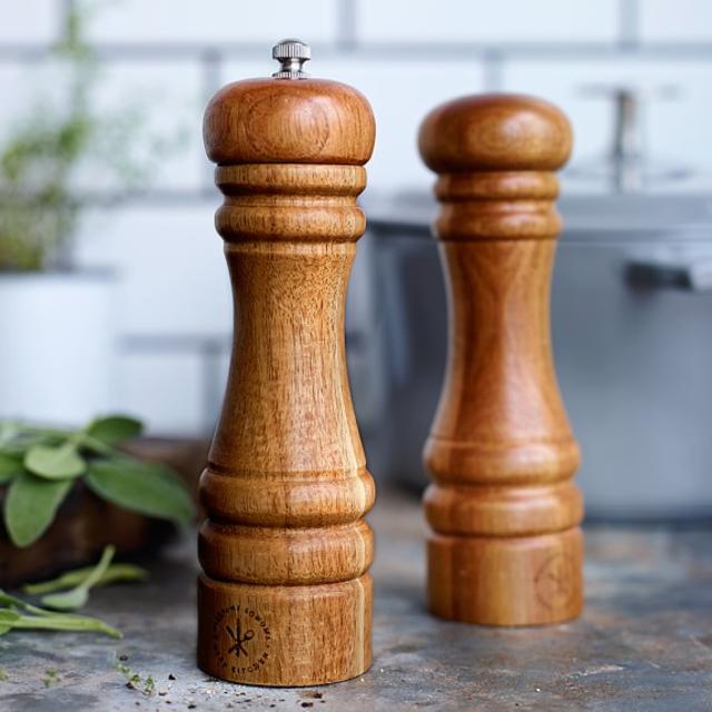 Williams-Sonoma Open Kitchen Acacia Salt Shaker & Pepper Grinder Set