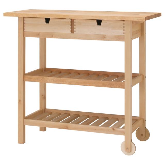 FÖRHÖJA				Kitchen cart, birch