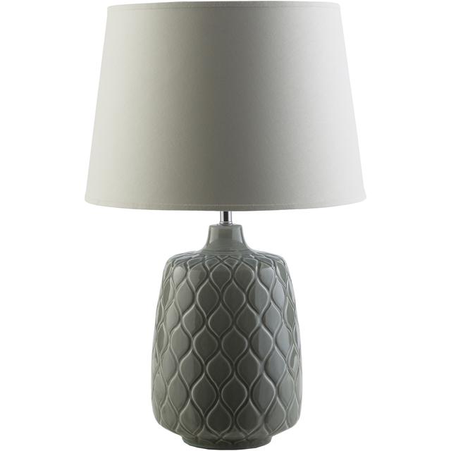 Gem Table Lamp, Gray