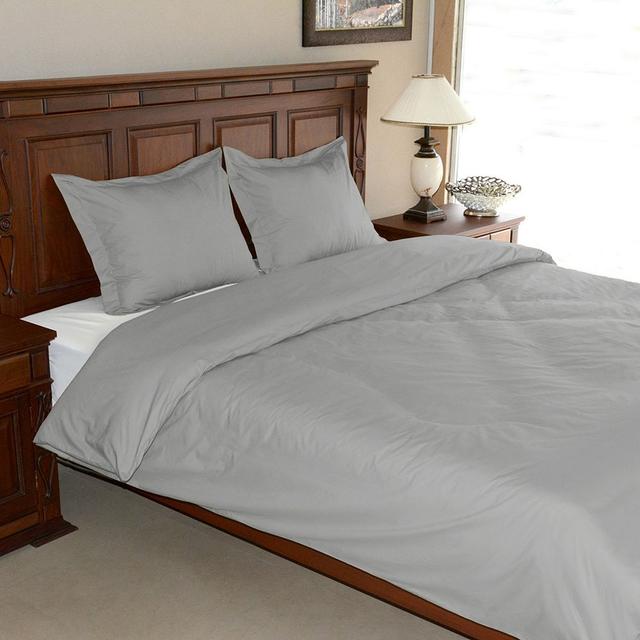 Egyptian Cotton Percale 3-pc. Duvet Cover Set