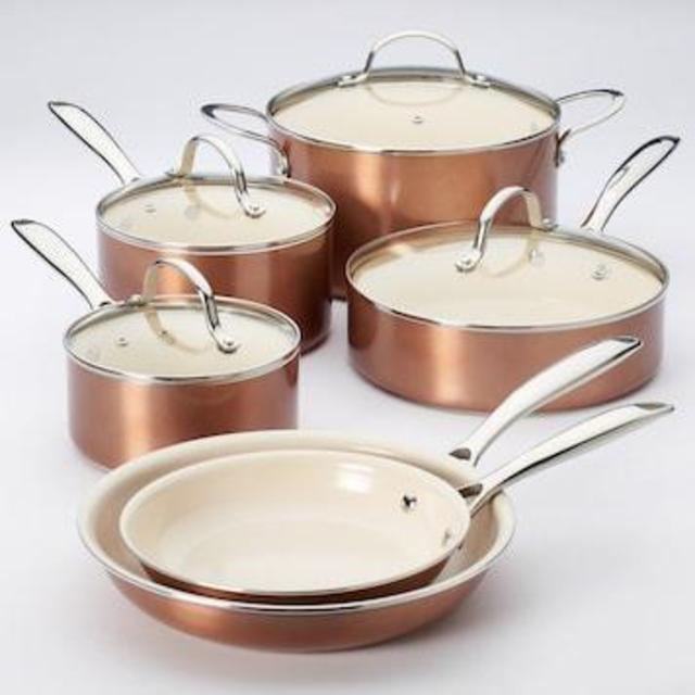 Food Network™ 10-pc. Nonstick Ceramic Cookware Set
