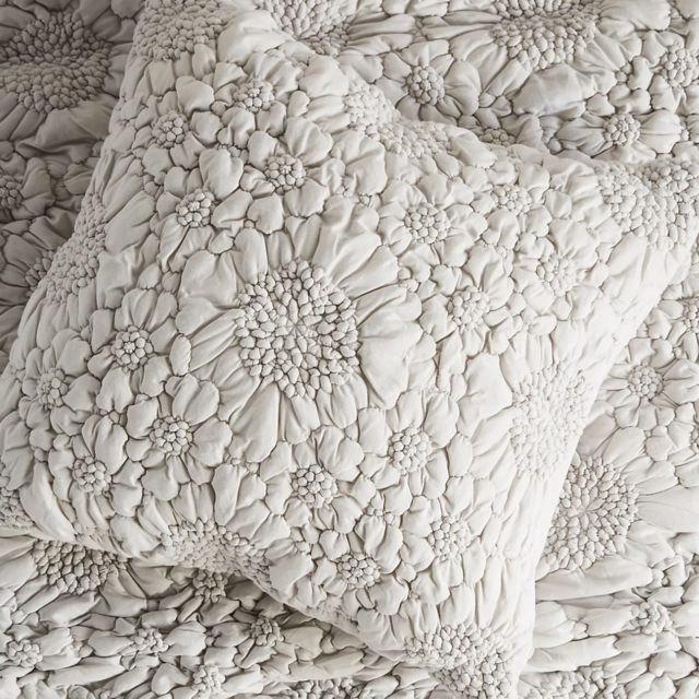 Textured Piazza Euro Sham