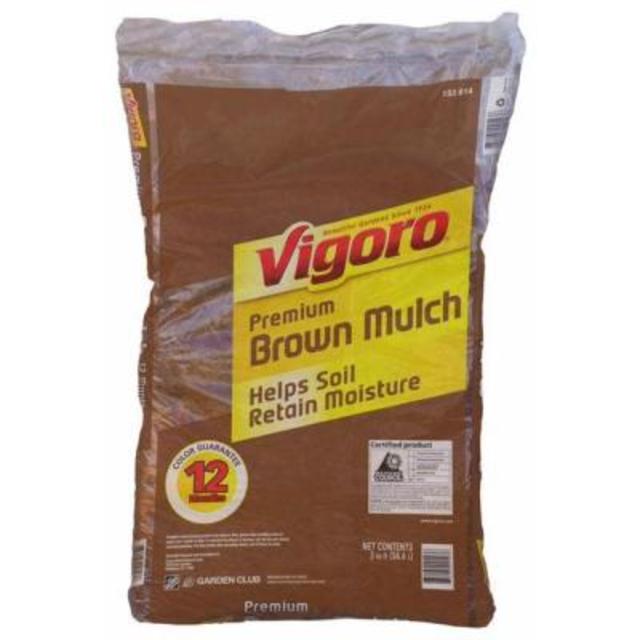 2 cu. ft. Brown Mulch