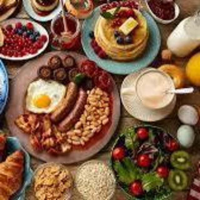 Breakfast on Lazena's Birthday