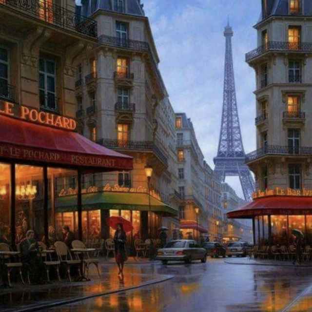Our last night in the City of Love