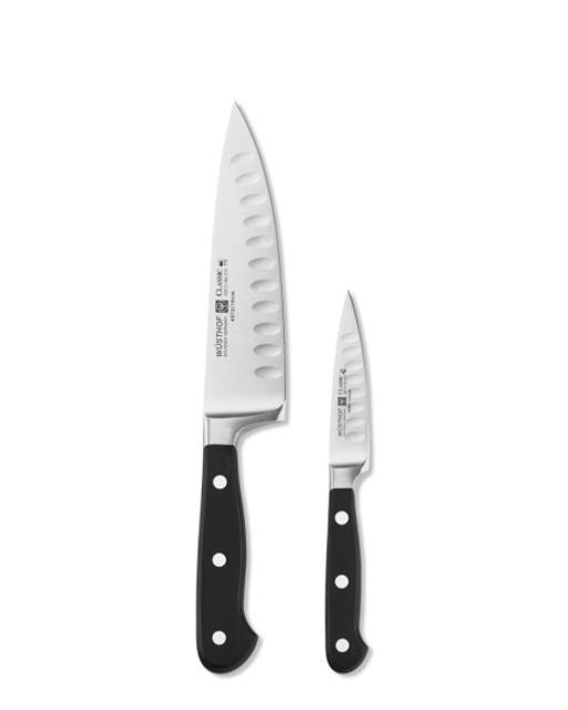 Wüsthof Classic 2-Piece Hollow-Ground Chef’s Knife Set