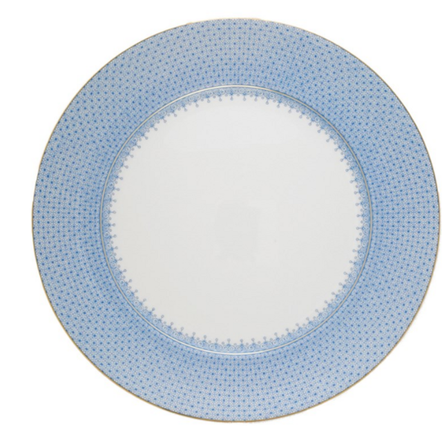 Mottahedeh Cornflower Lace Charger / Presentation Plate