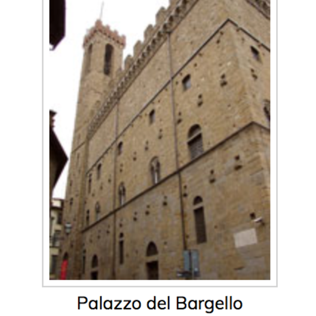 Lunch + Museum tickets to The Bargello in Florence