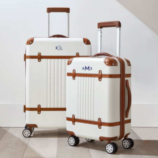 Terminal 1 Carry-On and Checked Luggage Set, White