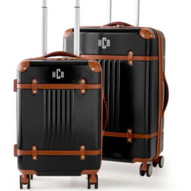 Terminal 1 Carry-On and Checked Luggage Set, Black