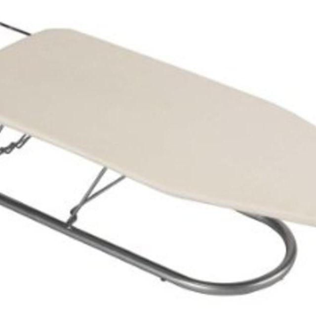 Household Essentials Steel Table Top Ironing Board with Iron Rest, 12-Inch x 30-Inch