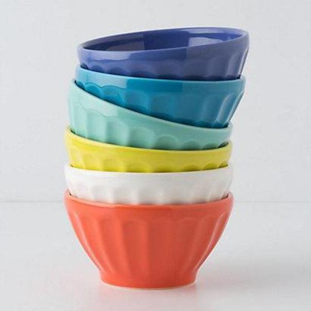 Anthropologie - Latte Bowls, Citrus